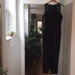 Madewell black jumpsuit